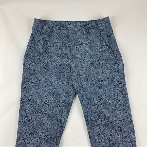 Dockers Navy Paisley Ankle Pants - Picture 4 of 11
